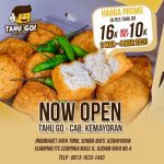 TAHU GO CABANG KEMAYORAN NOW OPEN