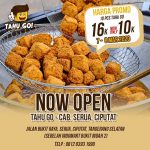 Tahu Go Cabang Serua Ciputat Now Open