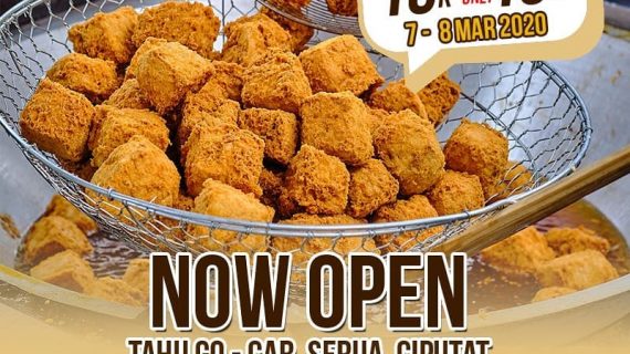 Tahu Go Cabang Serua Ciputat Now Open