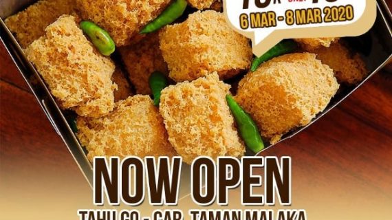 Tahu GO Taman Malaka Now Open