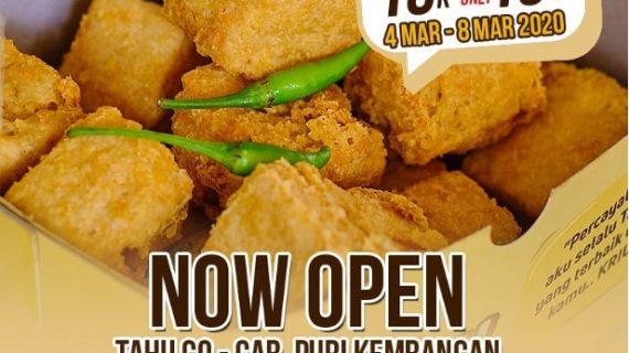 Tahu Go Cabang Puri Kembangan Now Open