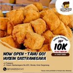 TAHU GO – OPEN NOW HUSEIN SASTRANEGARA