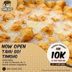 TAHU KRIUK GO – OPEN NOW TIMOHO YOGYAKARTA
